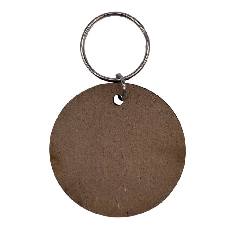 Mdf Keyring Sublimation MDF keyring 006 single | Titan Jet Africa