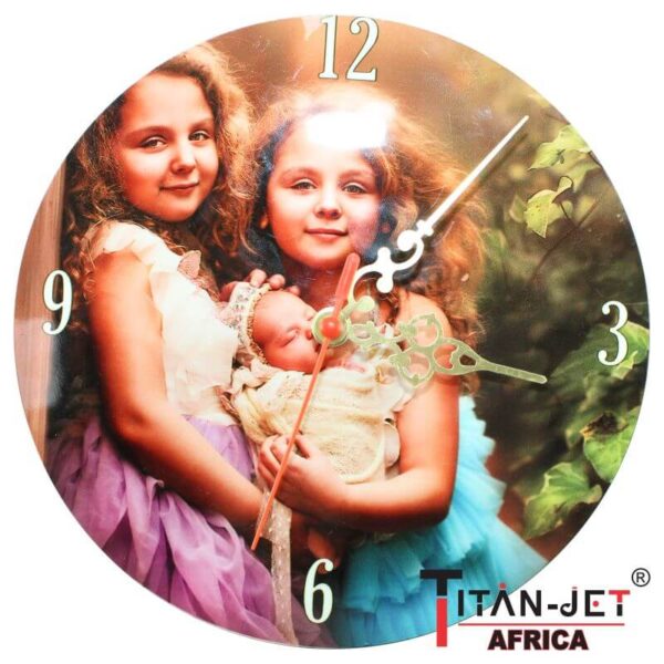 Titan-Jet Africa | Sublimation round wall clock