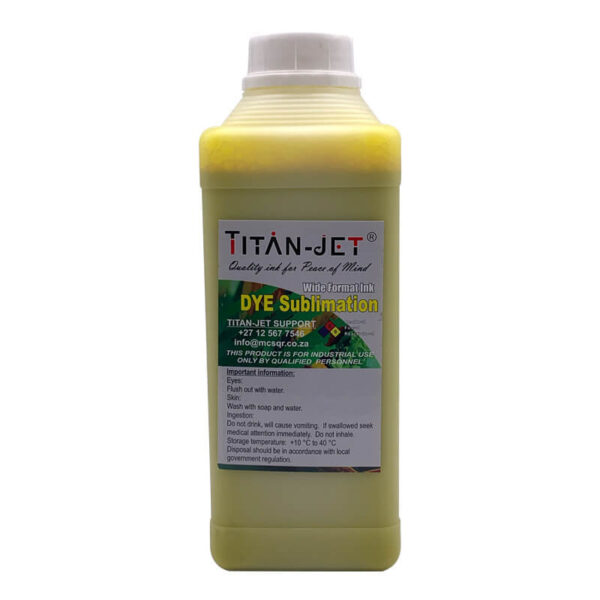 Titan-Jet Africa | Sublimation 1L florescent yellow