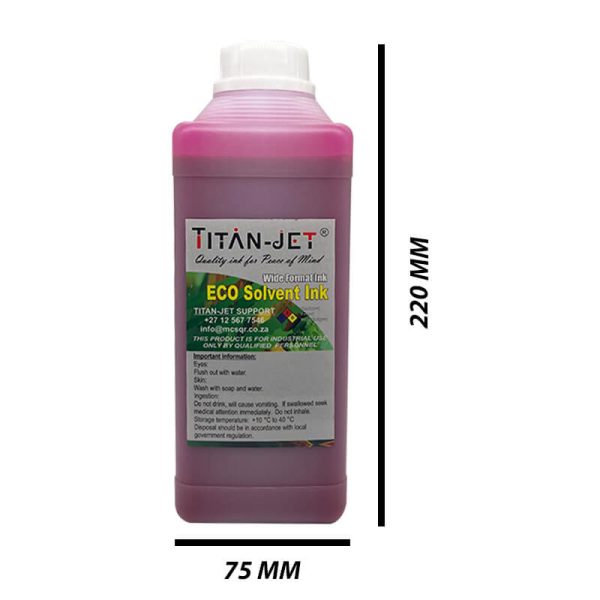 Titan-Jet Africa | Eco solvent 1L light magenta