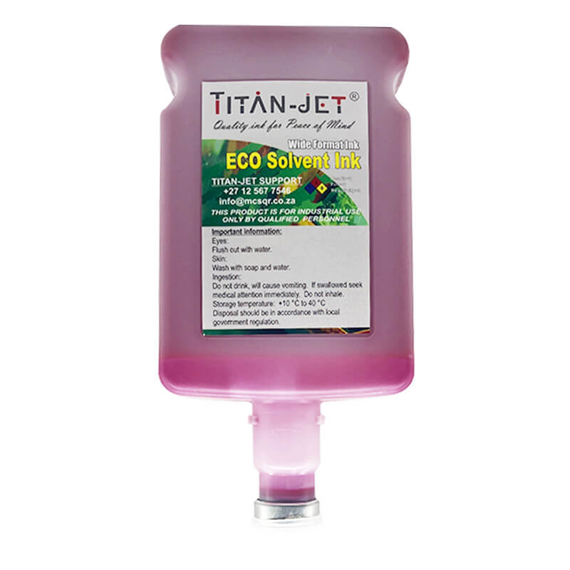 Titan-Jet Africa | Eco solvent 500ml light magenta