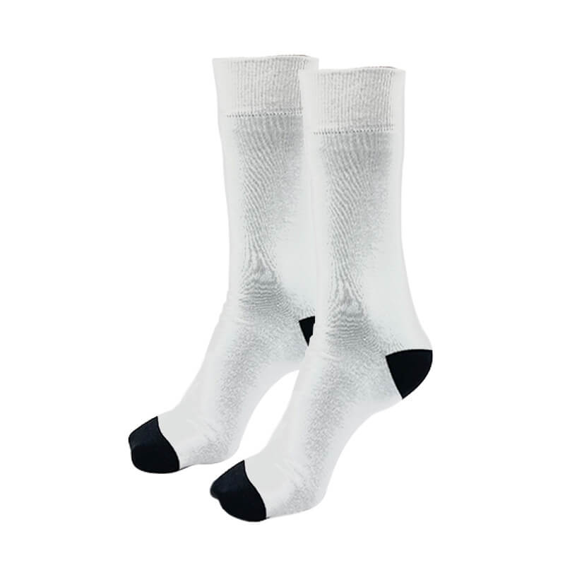 Polyester Socks black/white 40cm | Titan-Jet Africa