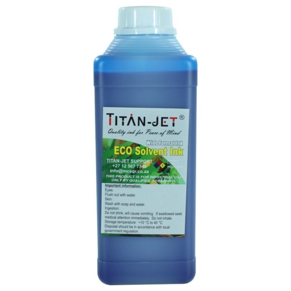 Titan-Jet Africa | Eco solvent 1L light cyan