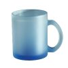 Titan-Jet Africa | Frosted blue glass mugs