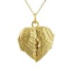 Titan-Jet Africa | Angel wing necklace gold