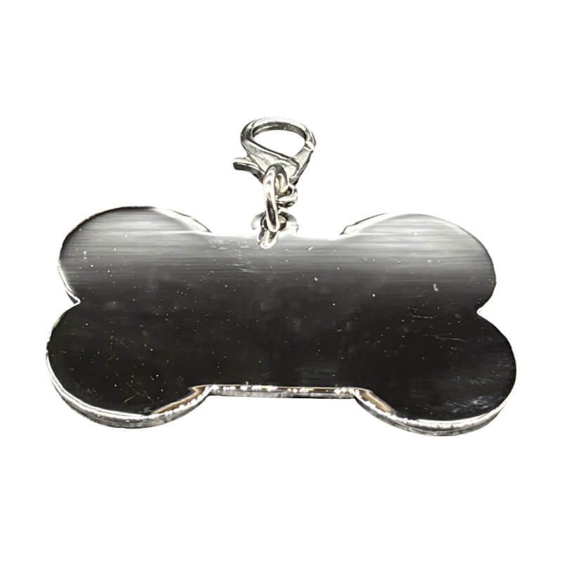 EN3054 B Engraving Dog Tag Pink
