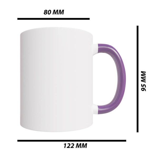 Titan-Jet Africa | 11oz Purple Ceramic Two Tone Mug
