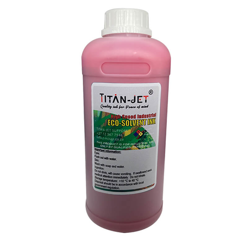 Titan-Jet Africa | High speed industrial eco solvent 1L magenta