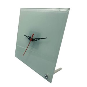 Sublimation glass square wall clock