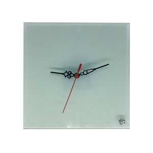Sublimation glass square wall clock