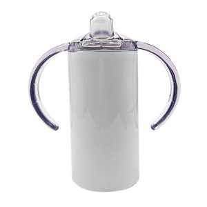 Double wall stainless steel baby sippy cup straight