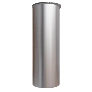 Double wall stainless steel 20oz skinny tumbler silver
