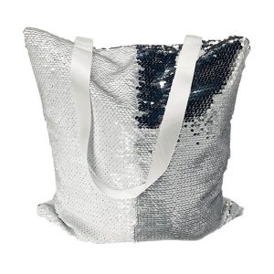 Titan-Jet Africa | Silver Sequin Tote Bag