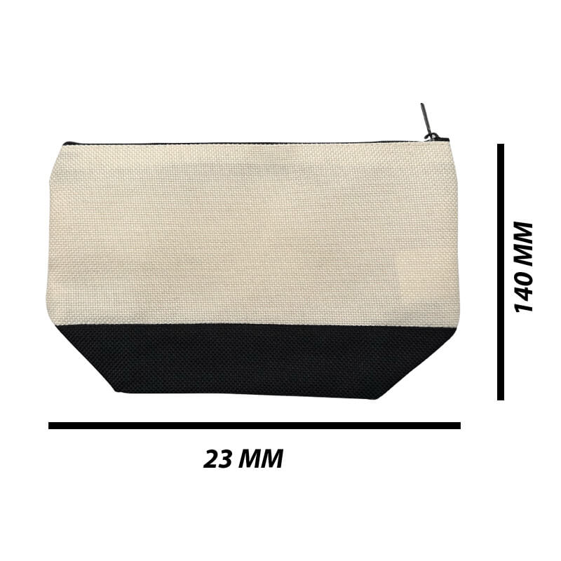 SB9269 M 1 Titan-Jet Africa | Sublimation Canvas Bag With Zip 23x14cm Beige