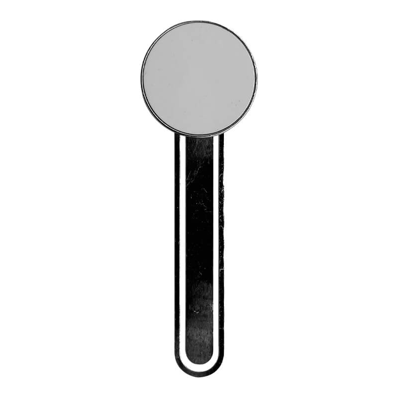 Metal Paper Clip Book Mark Round