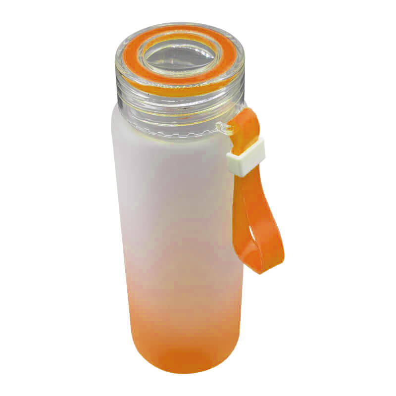 SB3003 A 2 1 Titan-Jet Africa | 500ml Orange Frosted glass bottle