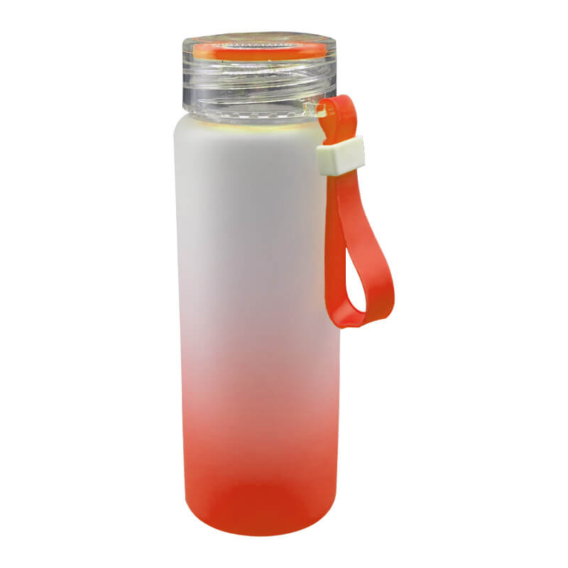 SB3004 A Titan-Jet Africa | 500ml RedFrosted glass bottle
