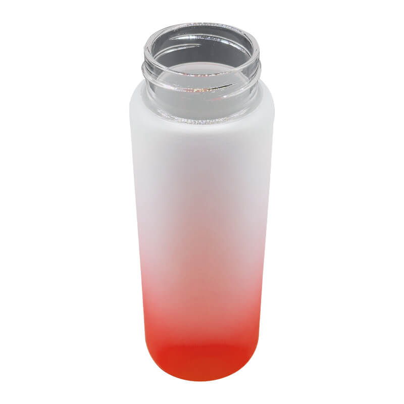 SB3004 OP Titan-Jet Africa | 500ml RedFrosted glass bottle