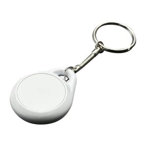 Titan-Jet Africa | White Plastic Airtag Keyring