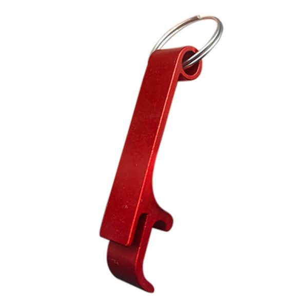 Engraving Aluminium Red Beer Opener