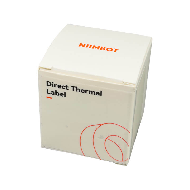 NB019 A Niimbot B1 50x50mm Clear Round Label