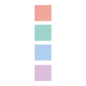 Niimbot B1 41x41mm 4 Colour Round Label