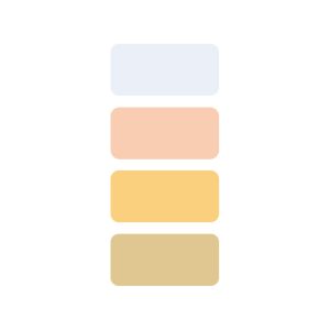 Niimbot B1 50x30mm 4 Colour Rectangle Label