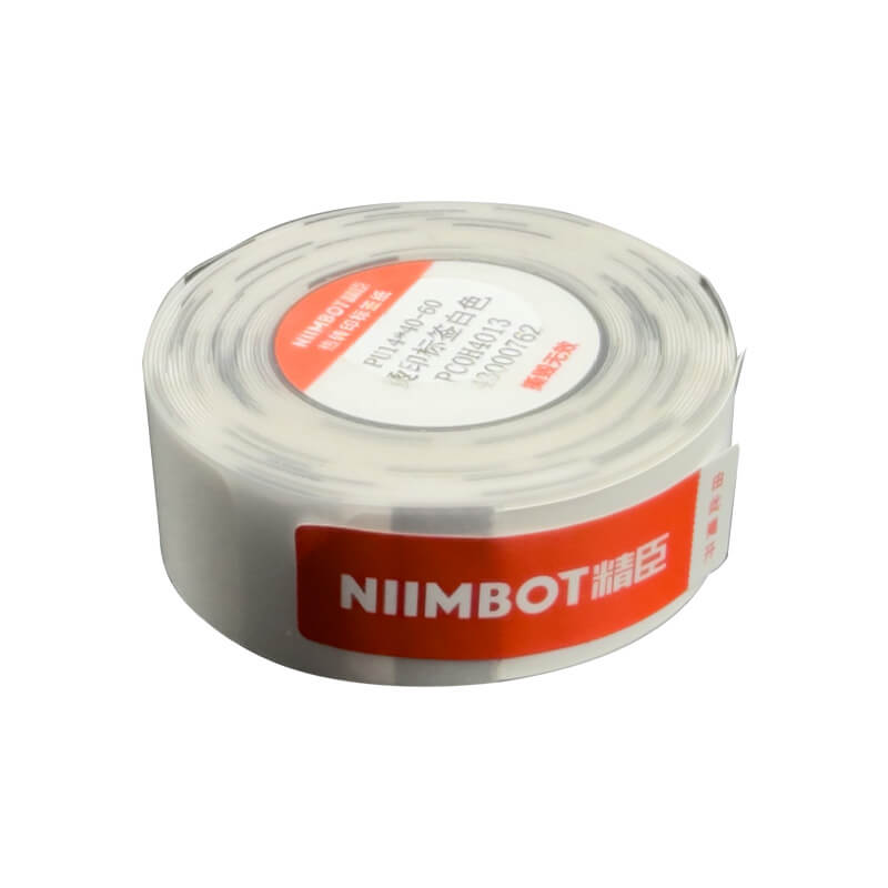 NN010 R Niimbot N1 14x40mm PU White Label