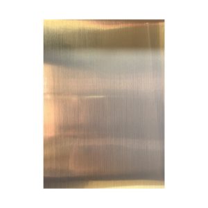 SP319 F A4 Holographic Gold Waterproof Inkjet Vinyl Brushed Gold