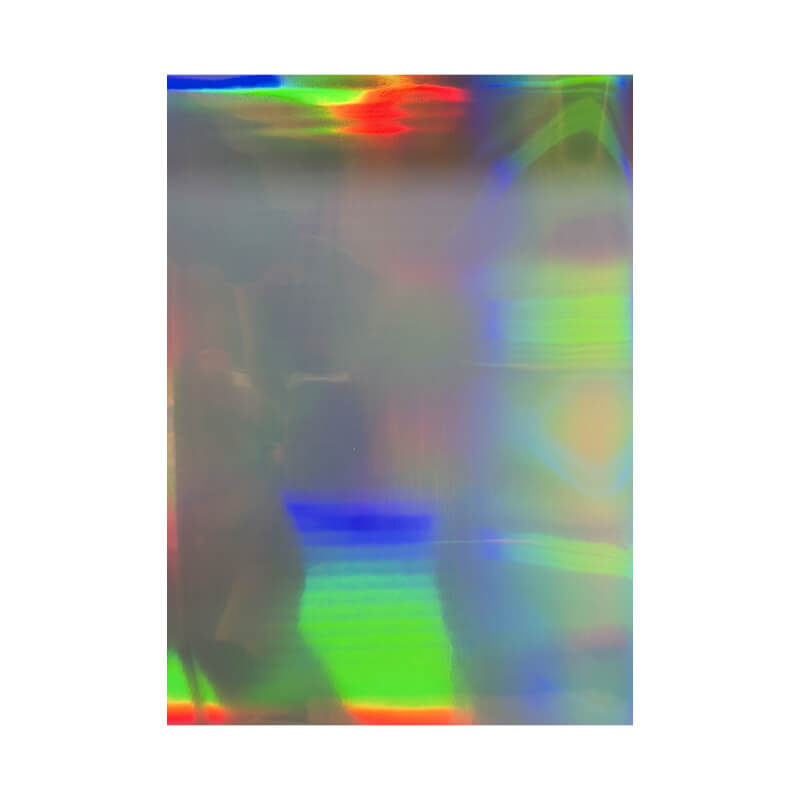 A4 Holographic Silver Waterproof Inkjet Vinyl Holographic