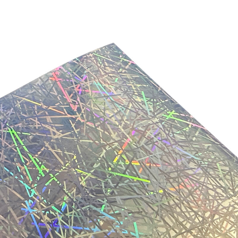 SP323 C A4 Holographic Silver Waterproof Inkjet Vinyl Line Art
