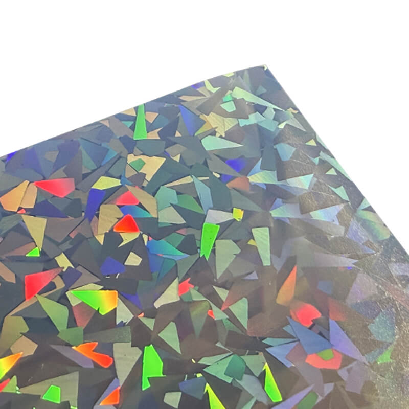 SP324 C A4 Holographic Silver Waterproof Inkjet Vinyl Diamond