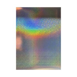 SP326 F A4 Holographic Silver Waterproof Inkjet Vinyl Glitter