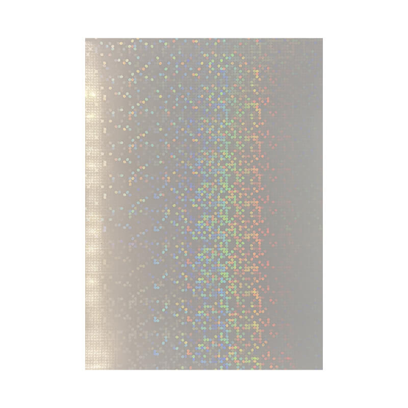SP327 F A4 Holographic Clear Waterproof Inkjet Vinyl Disco Bubble