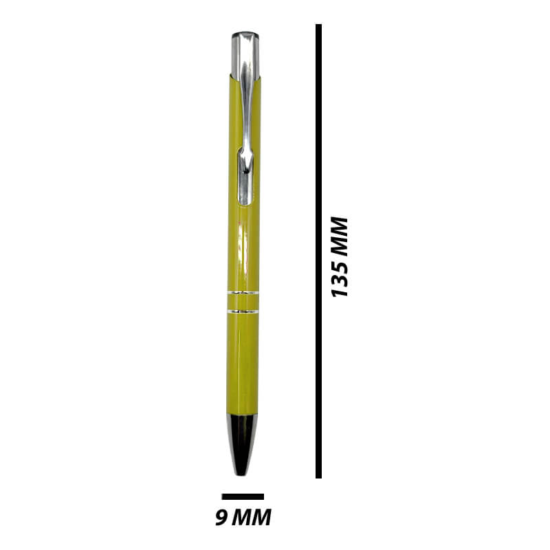 EN3510 M Engraving Oxford Ballpoint Pen Yellow