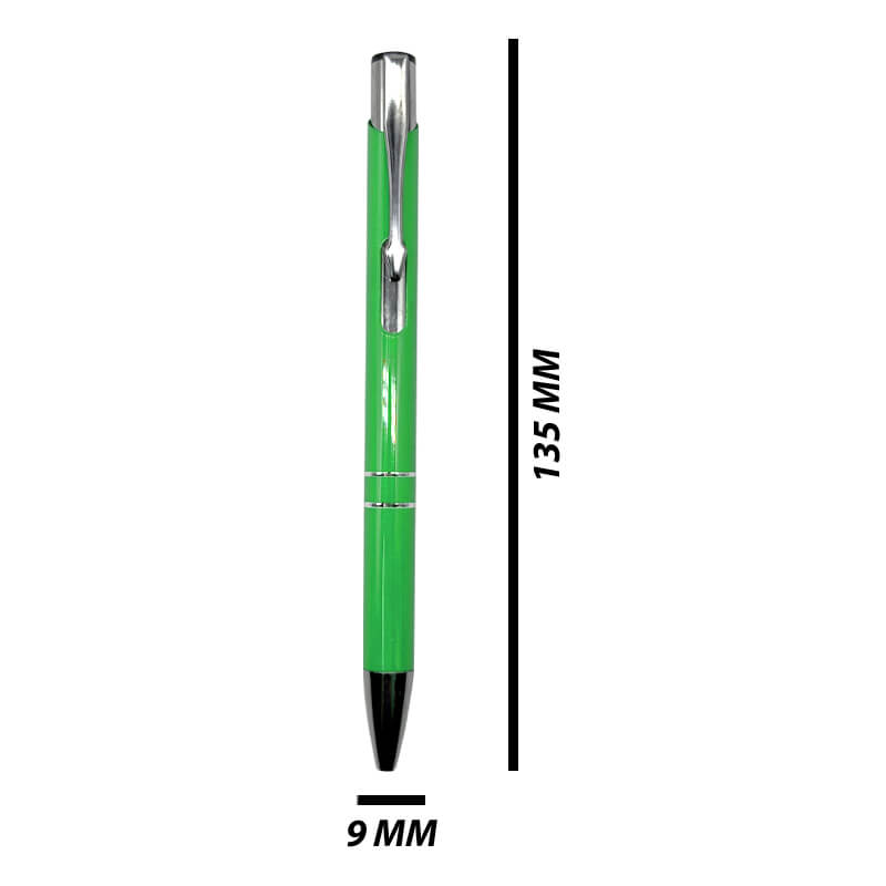EN3511 M Engraving Oxford Ballpoint Pen Light Green