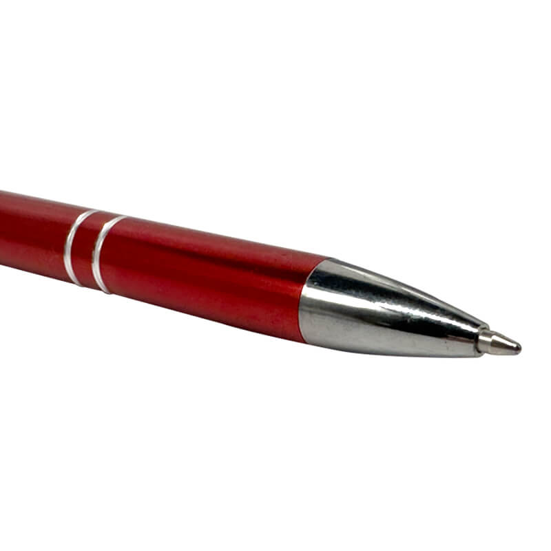 EN3520 A 3 Engraving Oxford Ballpoint Pen Metallic Red