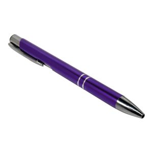 Engraving Oxford Ballpoint Pen Metallic Purple