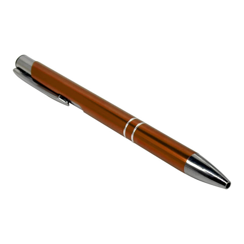EN3523 A Engraving Oxford Ballpoint Pen Metallic Orange