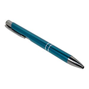 Engraving Oxford Ballpoint Pen Metallic Turquoise