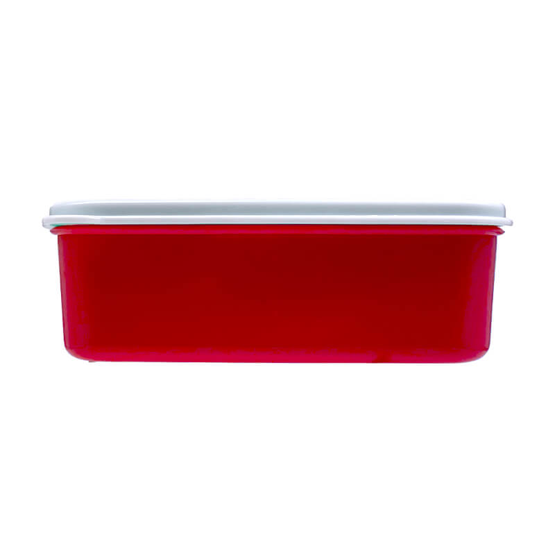 SB1104 L Rectangle Lunchbox Red