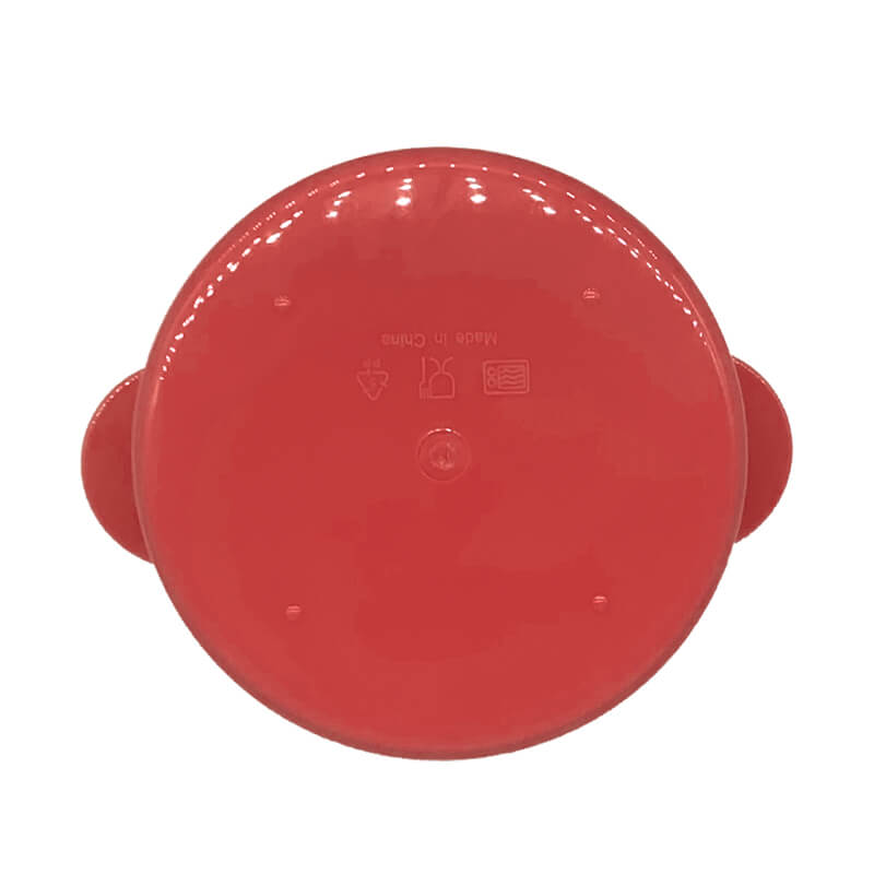 SB614 T 3 Round Lunchbox Red
