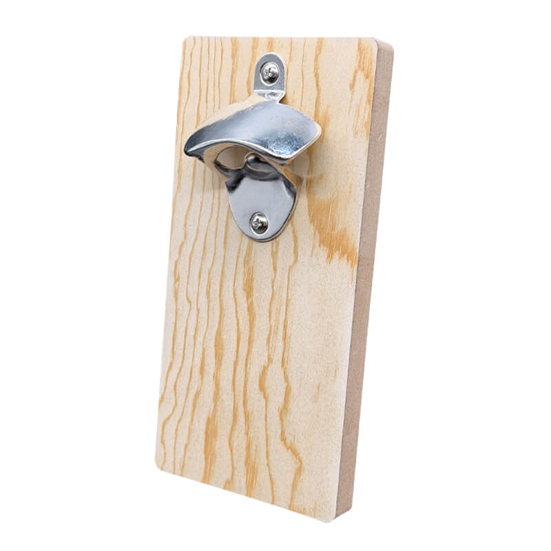 SB8103 A Sublimation & Engraving Wall Mounted Wood Bottle Opener