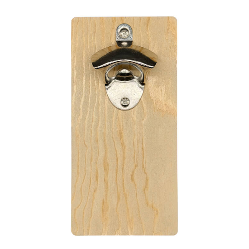 SB8103 F Sublimation & Engraving Wall Mounted Wood Bottle Opener