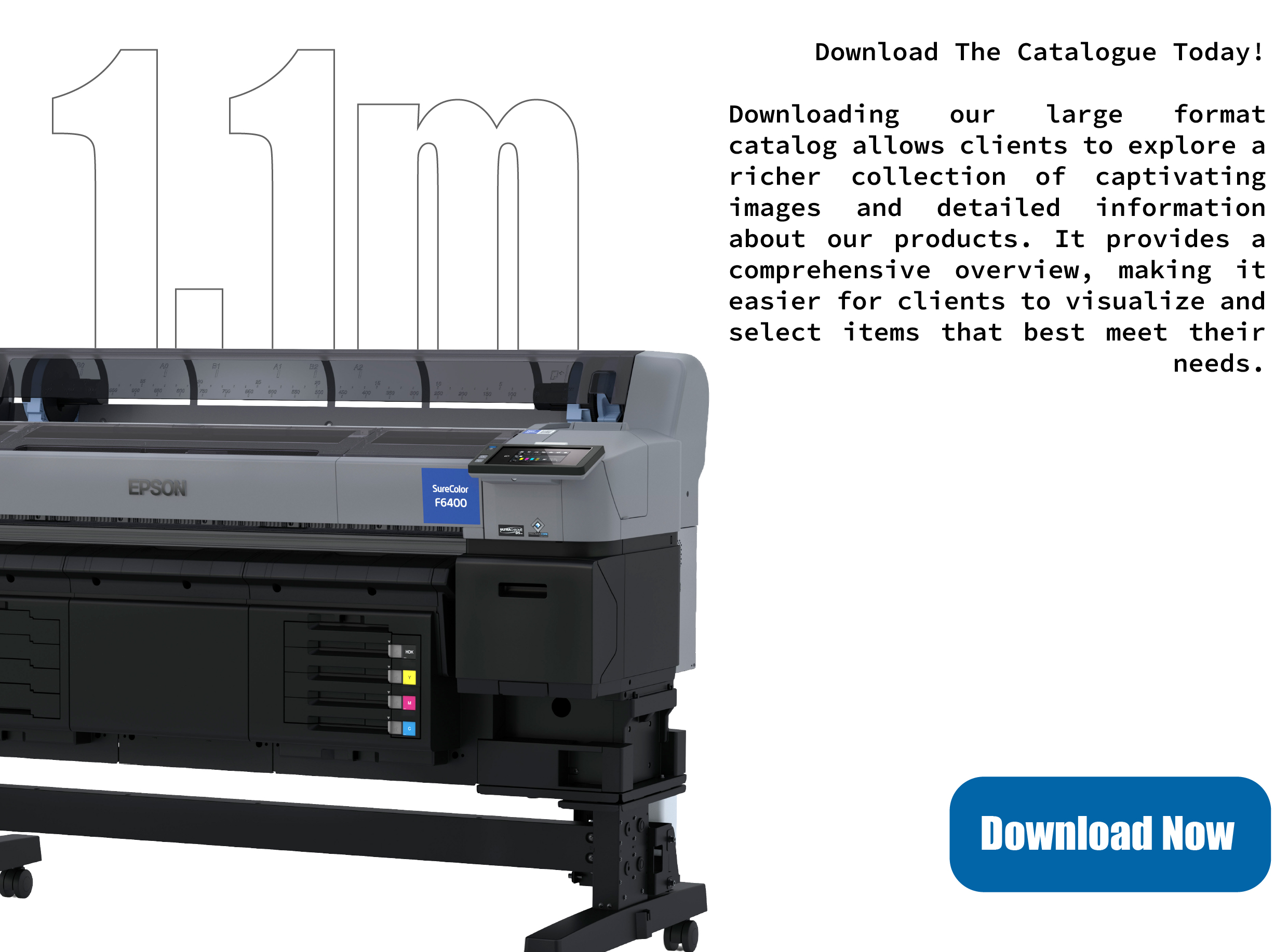1.1m Epson SureColour F6400