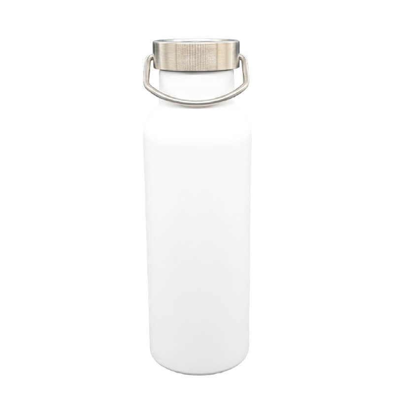 SB8150 F2 White Stainless Steel Explorer Water Bottle